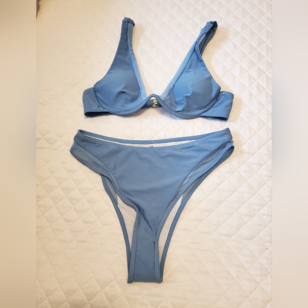 Blue Bikini Set